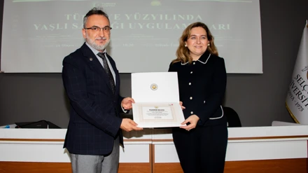 Selçuk Üniversitesinde "Türkiye Yüzyılı’nda Yaşlı Sağlığı Uygulamaları” anlatıldı